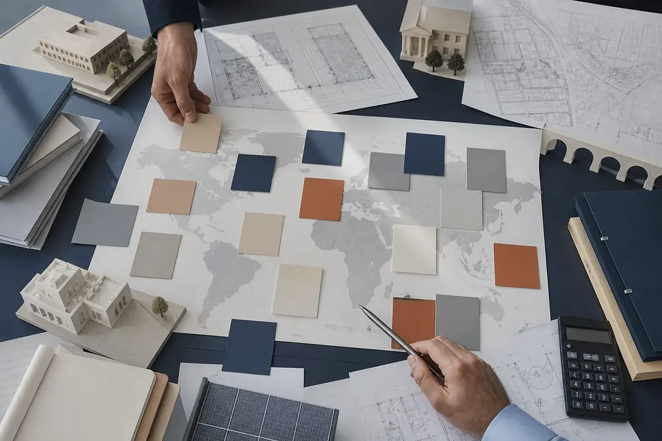 Consultants réalisant la cartographie des expositions d'une organisation publique